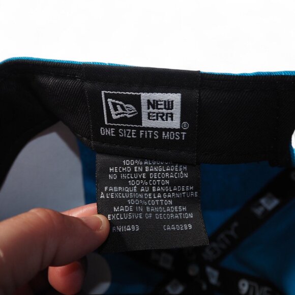 New Era 9TWENTY Charlotte Football Club Soccer 2022 Strapback Hat Blue OS - Picture 7 of 8